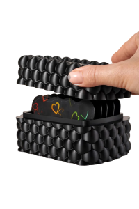 Органайзер для хранения силиконовых патчей, черный Виноградова